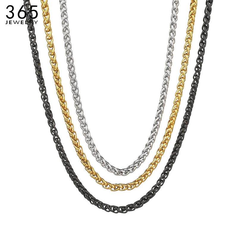 Wholesale Stainless Steel 3mm/4mm/5mm/6mm/7mm Keel Chain Male Necklace Silver Color Sexy Rope Chain Necklace Men's Jewelry
Wholesale Stainless Steel 3mm/4mm/5mm/6mm/7mm Keel Chain Male Necklace Silver Color Sexy Rope Chain Necklace Men's Jewelry