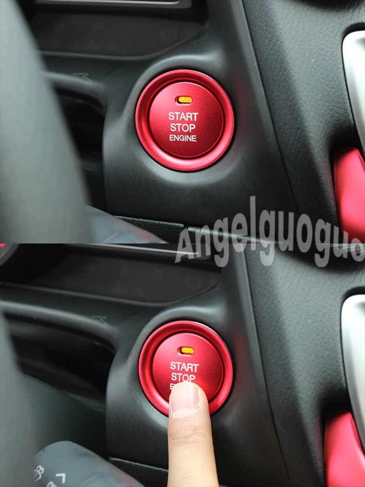 Angelguoguo Aluminum alloy Engine Start Push Button Cover Ring Trim For Mazda 3 Axela 2014-2017
Angelguoguo Aluminum alloy Engine Start Push Button Cover Ring Trim For Mazda 3 Axela 2014-2017