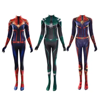 Captain Marvel Cosplay Ms. Marvel Carol Danvers Costume Film Jumpsuit Comics Heroine Halloween For Women Leather Adult kids Full
Captain Marvel Cosplay Ms. Marvel Carol Danvers Costume Film Jumpsuit Comics Heroine Halloween For Women Leather Adult kids Full