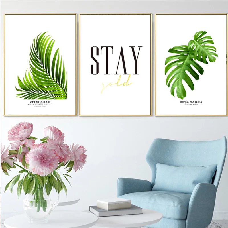 Nordic Poster Leaf Print Tropical Leaves Wall Art Canvas Modern Green Canvas Painting For Living Room Palm Picture Unframed
Nordic Poster Leaf Print Tropical Leaves Wall Art Canvas Modern Green Canvas Painting For Living Room Palm Picture Unframed