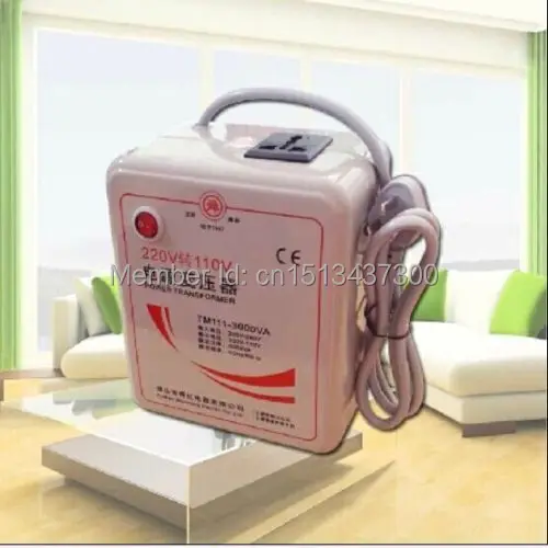 Free shipping 3000w 3KVA Step Down Voltage Converter Transformer 220v-240V to 110v-120V
Free shipping 3000w 3KVA Step Down Voltage Converter Transformer 220v-240V to 110v-120V