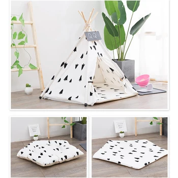 Pet Tent Can pull Tent Stripe and Lace Teddy Dogs bed Pet Supplies Dog Kennel Cat Bed Tent With Cushion Available 4 Kinds
Pet Tent Can pull Tent Stripe and Lace Teddy Dogs bed Pet Supplies Dog Kennel Cat Bed Tent With Cushion Available 4 Kinds