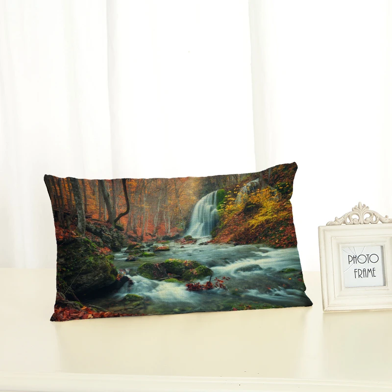 Personalized Landscape Scenery Cushion Covers Fashion Creativity Home decoration 30x50 Decorative Beige Linen Pillow Case
Personalized Landscape Scenery Cushion Covers Fashion Creativity Home decoration 30x50 Decorative Beige Linen Pillow Case