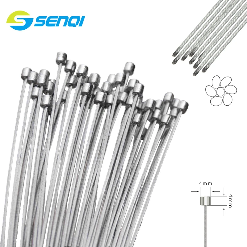 MTB Bike Fixed Gear Bicycle Brake Line Shift Cable Shifter Gear Brake Cable Core Inner Wire Steel Speed line 4*4*1.2 SCX004
MTB Bike Fixed Gear Bicycle Brake Line Shift Cable Shifter Gear Brake Cable Core Inner Wire Steel Speed line 4*4*1.2 SCX004