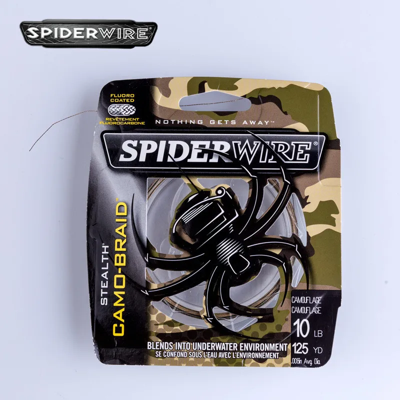 Spiderwire Stealth Camo-Braid Durable Fishing Line Pe 114M 9 Models –  Bargain Bait Box