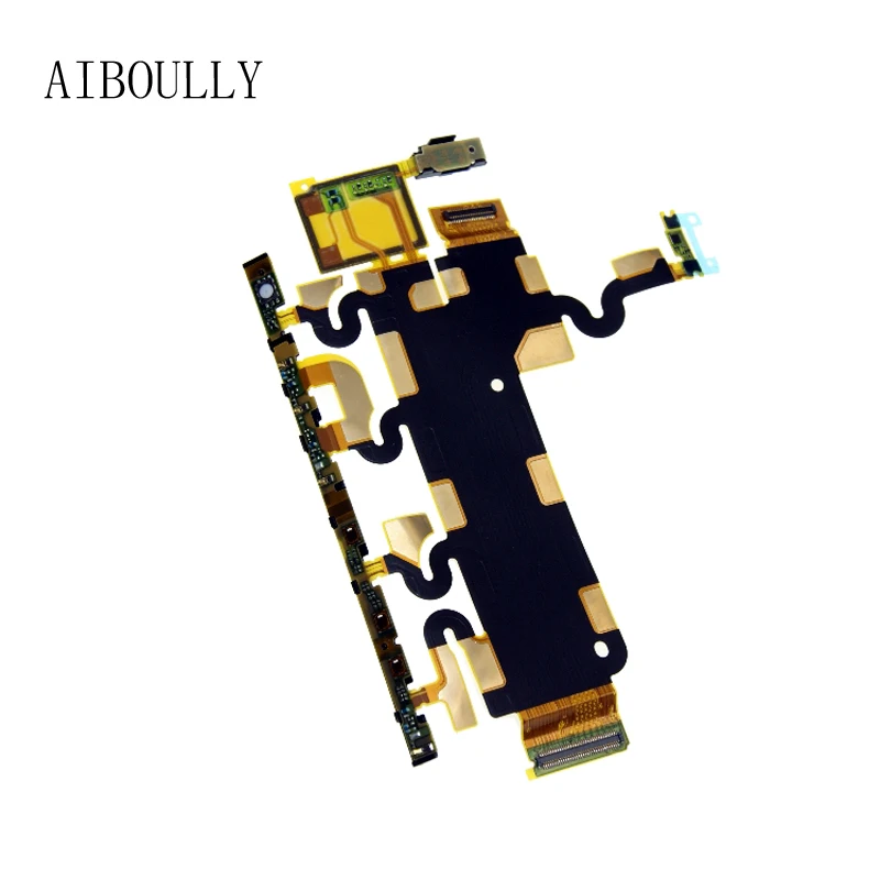 AIBOULLY For Sony Xperia Z1 L39h C6902 C6903 Replacement Power Button Switch On/Off Volume Flex Cable
AIBOULLY For Sony Xperia Z1 L39h C6902 C6903 Replacement Power Button Switch On/Off Volume Flex Cable