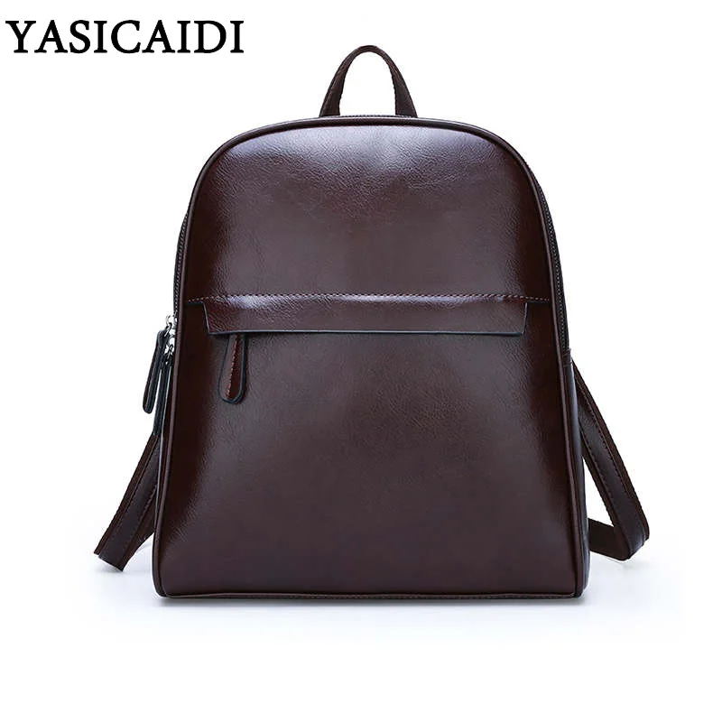 YASICAIDI Fashion Women Leather Backpack Vintage Fabric PU Soft Strap Bag Pack Luxury Shoulder Bag Ladies Portable Tote Rucksack
YASICAIDI Fashion Women Leather Backpack Vintage Fabric PU Soft Strap Bag Pack Luxury Shoulder Bag Ladies Portable Tote Rucksack