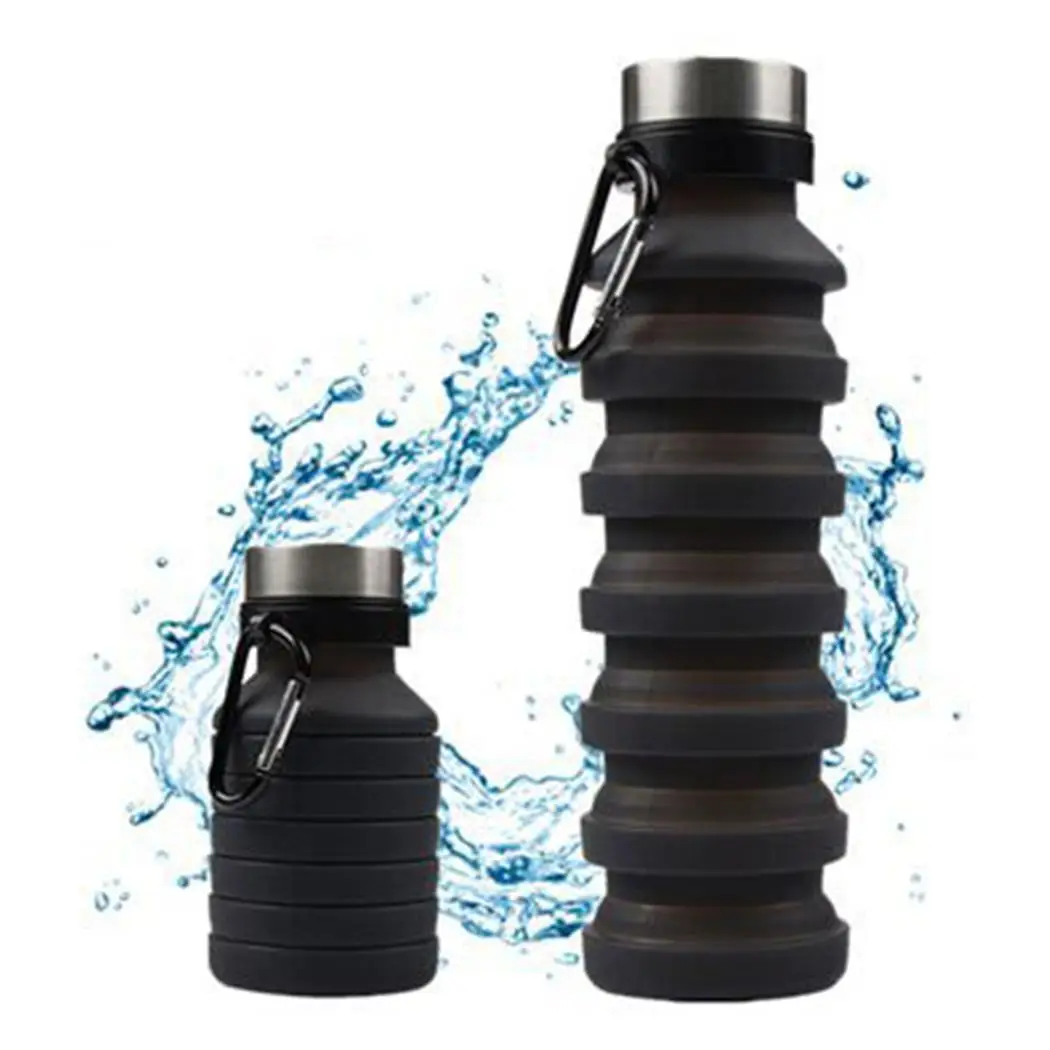 Portable Silicone Collapsible Bottle Sport Outdoor Travel Kettle Water Activities 550ML Cup
Portable Silicone Collapsible Bottle Sport Outdoor Travel Kettle Water Activities 550ML Cup