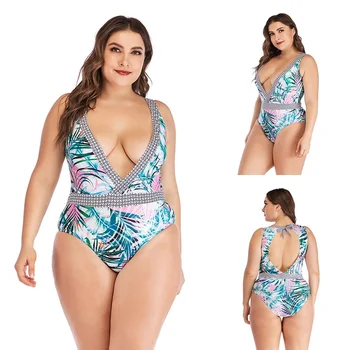 Bikini 2019 Swimwear Plus Size Women Big Biquini Push Up High Waist Mujer Print Fat Brazilian 4xl One Piece Onesies Beachwear
Bikini 2019 Swimwear Plus Size Women Big Biquini Push Up High Waist Mujer Print Fat Brazilian 4xl One Piece Onesies Beachwear