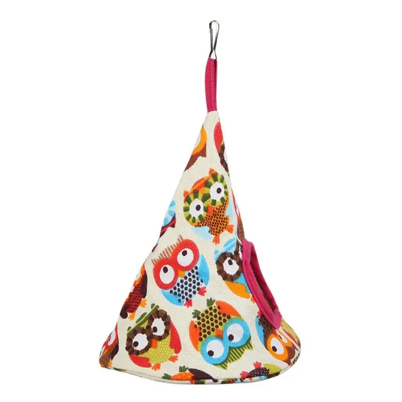 Cone Shape Pet Bird Nest Warm Cute Small Animal Cage Comfortable Cone Shape Parrot Hanging House for Guinea Pig Rabbit
Cone Shape Pet Bird Nest Warm Cute Small Animal Cage Comfortable Cone Shape Parrot Hanging House for Guinea Pig Rabbit