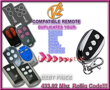 NEW V2 Phoenix 2, Phoenix 4, Keyfob,Remote control transmitter Replacement 433,92Mhz rolling code remote duplicator
NEW V2 Phoenix 2, Phoenix 4, Keyfob,Remote control transmitter Replacement 433,92Mhz rolling code remote duplicator