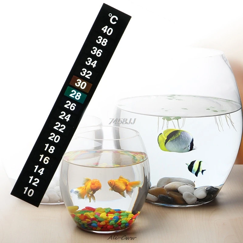 1pc/5pcs/10pcs Digital Aquarium Fish Tank Thermometer Temperature Sticker Digital Scale Stick-On DropShip
1pc/5pcs/10pcs Digital Aquarium Fish Tank Thermometer Temperature Sticker Digital Scale Stick-On DropShip