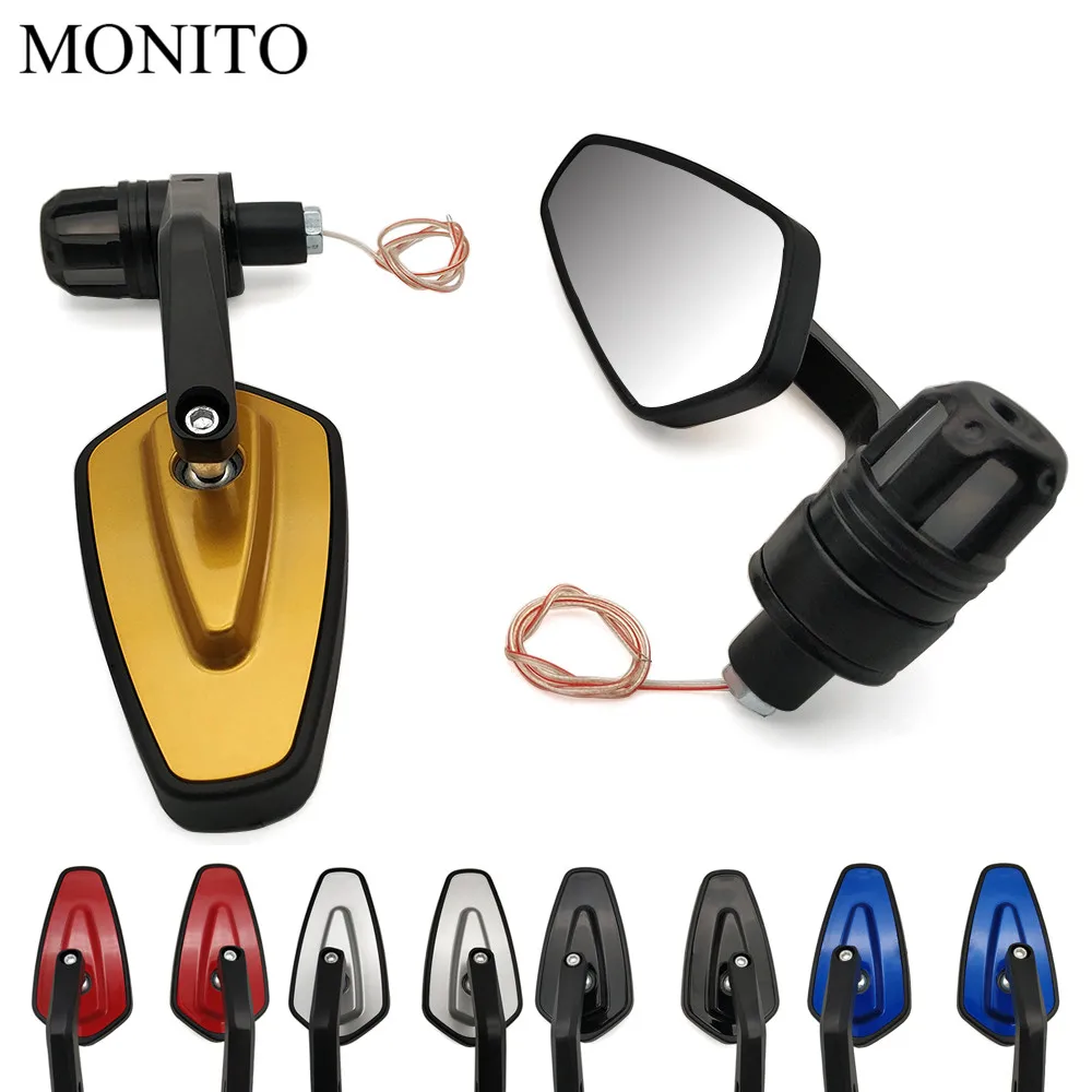 For YAMAHA XT250 TRICKER DT230 DT 125 230 LANZA KAWASAKI 22mm Motorcycle Rear View Handle Bar End Mirror Side Mirror Turn Signal
For YAMAHA XT250 TRICKER DT230 DT 125 230 LANZA KAWASAKI 22mm Motorcycle Rear View Handle Bar End Mirror Side Mirror Turn Signal