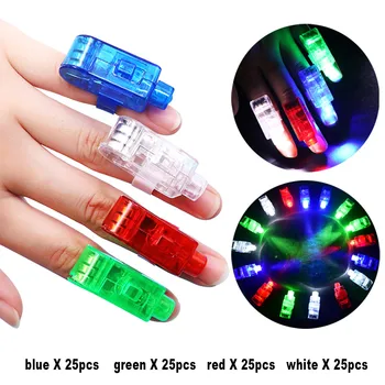 100 Pcs/Set LED Finger Lights for Birthday Party Festival Supplies Holiday Light Up Toys 88 NSV775
100 Pcs/Set LED Finger Lights for Birthday Party Festival Supplies Holiday Light Up Toys 88 NSV775