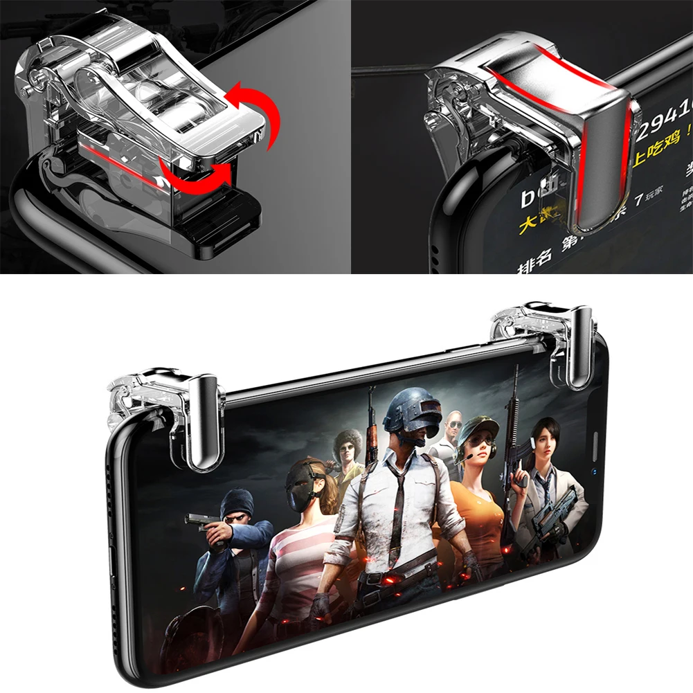 Fire Button Gaming Trigger For PUBG Mobile Game L1R1 Shooter Controller For Android/Ios Smart Phone Aim Key For Iphone Xiaomi
Fire Button Gaming Trigger For PUBG Mobile Game L1R1 Shooter Controller For Android/Ios Smart Phone Aim Key For Iphone Xiaomi