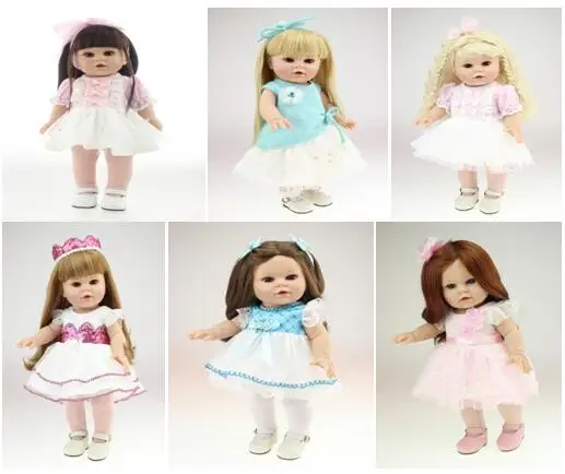 NPK 16 Inch change Standing Girls Fashion Doll 6 Styles Handmade Full Silicone Vinyl BJD Girl Long Hair Kids Toys
NPK 16 Inch change Standing Girls Fashion Doll 6 Styles Handmade Full Silicone Vinyl BJD Girl Long Hair Kids Toys