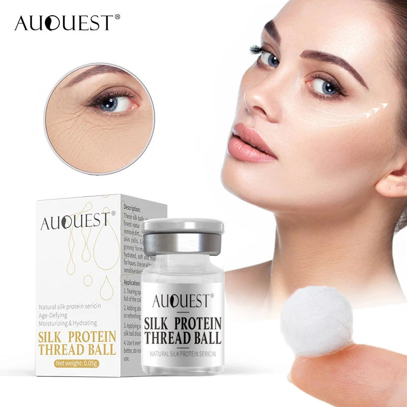 AuQuest New Collagen Silk Thread Ball Hydrolyzed Remove Acne Wrinkle Fine Line Moisturizing Age-Defying Face Serum Skin Care
AuQuest New Collagen Silk Thread Ball Hydrolyzed Remove Acne Wrinkle Fine Line Moisturizing Age-Defying Face Serum Skin Care