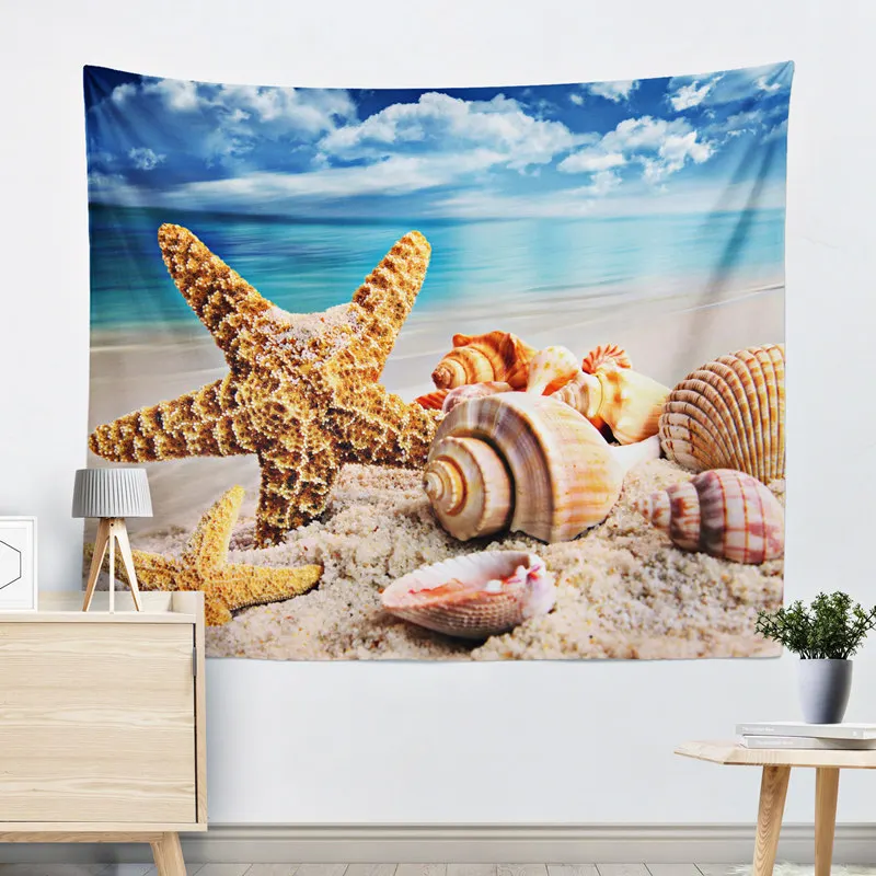 Mediterranea Marine Starfish Shell Wall Tapestry Sea Print Home Decorative Tapete Bedroom Blanket Table Cloth 2 Size
Mediterranea Marine Starfish Shell Wall Tapestry Sea Print Home Decorative Tapete Bedroom Blanket Table Cloth 2 Size