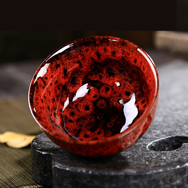 Variable glaze Tea set cups temmoku glaze Yohen temmoku Colorful Transmutation glaze Jun porcelain bowl Tea Cup Ceramic teacup
Variable glaze Tea set cups temmoku glaze Yohen temmoku Colorful Transmutation glaze Jun porcelain bowl Tea Cup Ceramic teacup