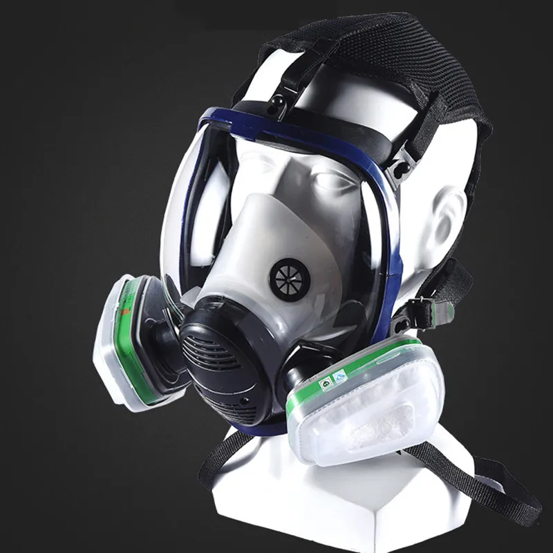 Industrial 7-In-1 6800 Full Face Gas Mask Respirator With Filtering Cartridge Chemical Mask For Painting Spraying Similar For 3M
Industrial 7-In-1 6800 Full Face Gas Mask Respirator With Filtering Cartridge Chemical Mask For Painting Spraying Similar For 3M