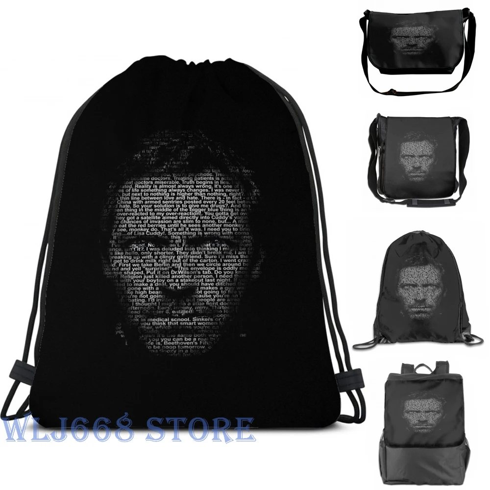 Funny graphic print shoulder Bags women House MD made with text Single shoulder backpack travel for men Gym Bag
Funny graphic print shoulder Bags women House MD made with text Single shoulder backpack travel for men Gym Bag