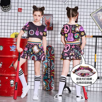 2019 Children Stage Fashion 2 Pc Dancewear Kid Hip-hop Hip Hop Jazz Dance Costume Suit Modern Dress Girl Cheerleading Clothes
2019 Children Stage Fashion 2 Pc Dancewear Kid Hip-hop Hip Hop Jazz Dance Costume Suit Modern Dress Girl Cheerleading Clothes