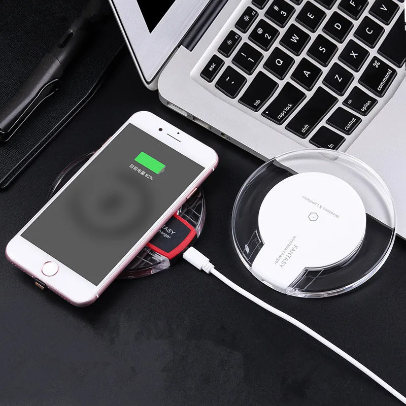 New Ultra-Thin Crystal Wireless Charger for Iphone X Mobile Phone Fast Charge Wireless Charging Base Transmitter Round
New Ultra-Thin Crystal Wireless Charger for Iphone X Mobile Phone Fast Charge Wireless Charging Base Transmitter Round