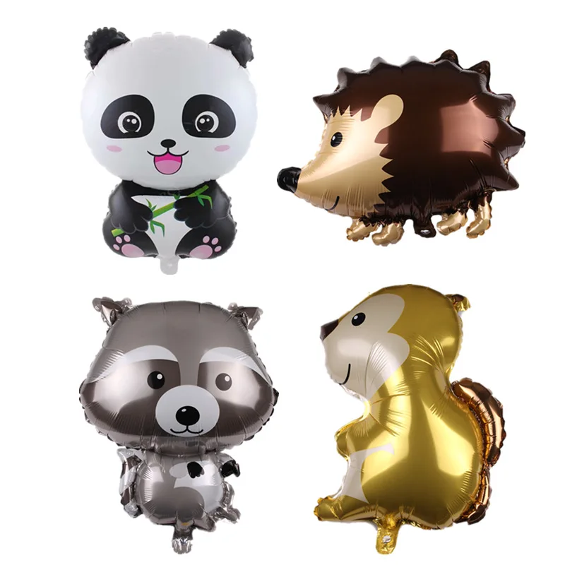1pc Cartoon Animals Foil Balloon Hedgehog Raccoon Forest Party Decoration Helium Balloons Baby Shower Birthday Gifts Kids Toys
1pc Cartoon Animals Foil Balloon Hedgehog Raccoon Forest Party Decoration Helium Balloons Baby Shower Birthday Gifts Kids Toys