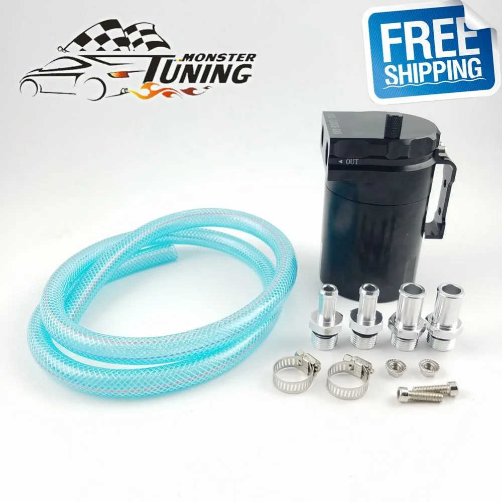 Free Shipping Universal Baffled Aluminum Oil Catch Can Reservoir Tank / Oil Tank
Free Shipping Universal Baffled Aluminum Oil Catch Can Reservoir Tank / Oil Tank