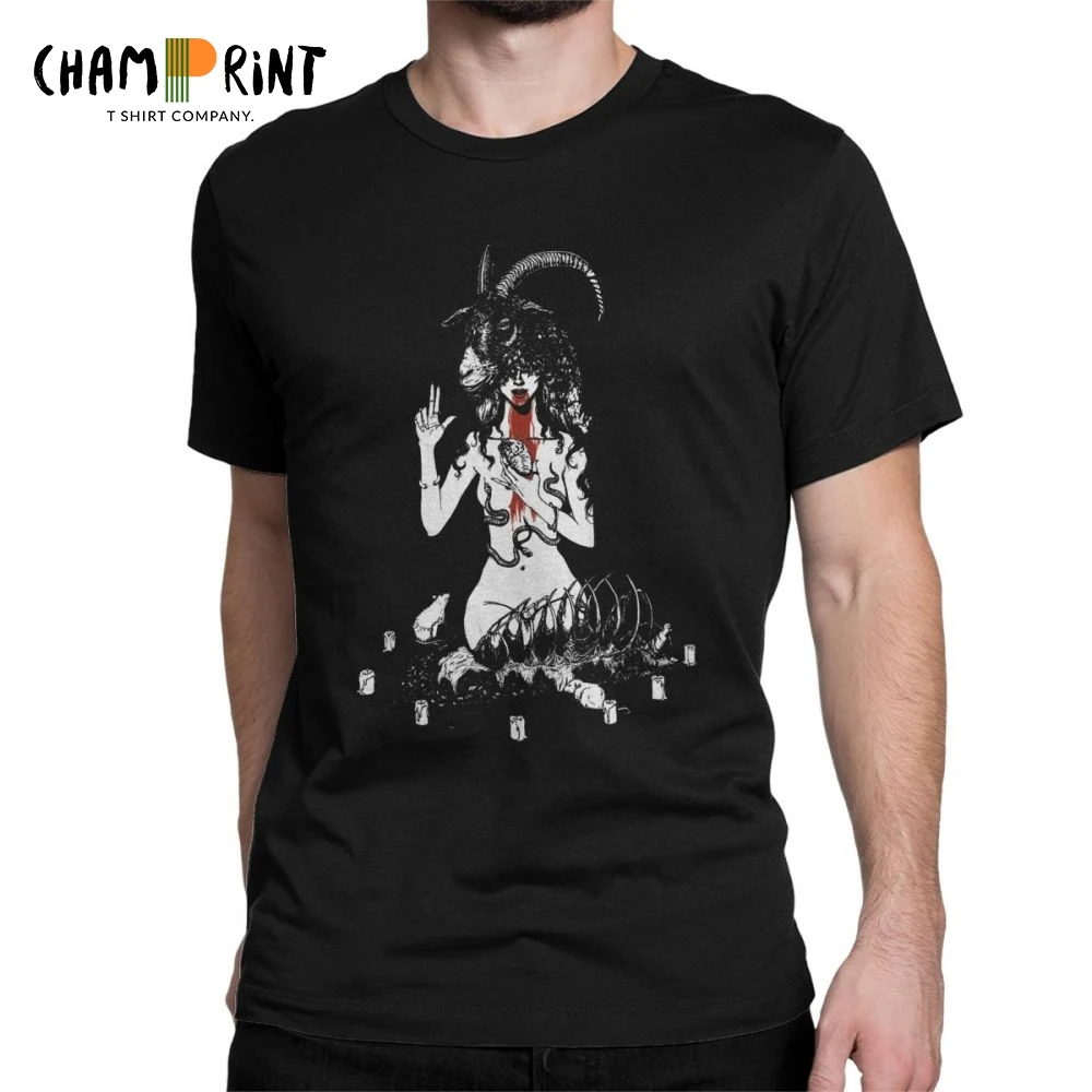 No God But Thyself T-Shirts for Men Baphomet Funny Pure Cotton Tees Crew Neck Short Sleeve T Shirt Printed Tops
No God But Thyself T-Shirts for Men Baphomet Funny Pure Cotton Tees Crew Neck Short Sleeve T Shirt Printed Tops