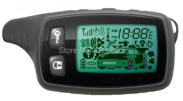 LCD Remote Control Keychain for Russian Version Tomahawk TW9010 Two-Way Car Alarm System Tomahawk TW 9010 TW-9010 Key Chain Fob
LCD Remote Control Keychain for Russian Version Tomahawk TW9010 Two-Way Car Alarm System Tomahawk TW 9010 TW-9010 Key Chain Fob