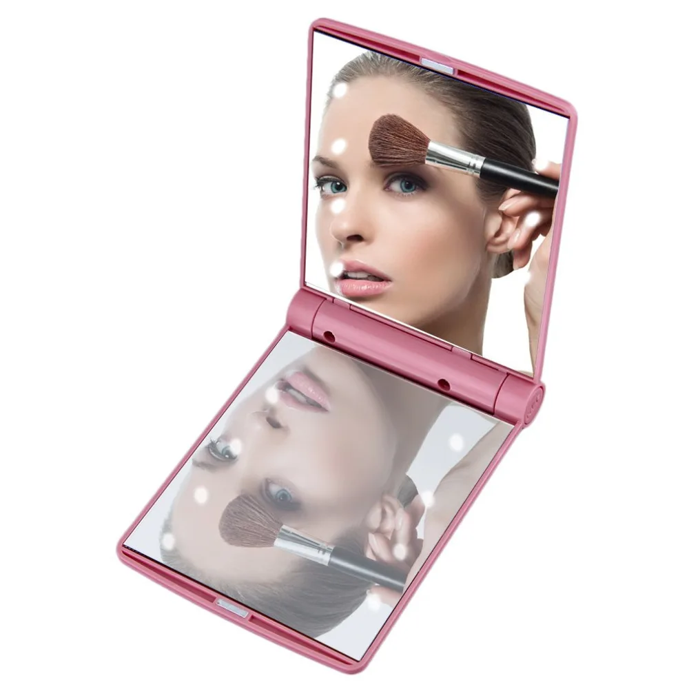 1PPCS 8 LED Mini Mirror Lights Lamps Makeup Cosmetic Folding Portable Compact Pocket Mirro Lights Led Makeup Mirror Lady
1PPCS 8 LED Mini Mirror Lights Lamps Makeup Cosmetic Folding Portable Compact Pocket Mirro Lights Led Makeup Mirror Lady