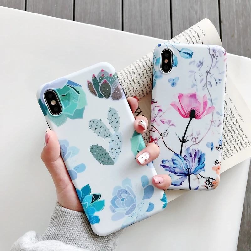 Fashion Art Flowers Plants Phone Case For iPhone XS Max Case For iPhone X XR 6 6S 7 8 Plus Soft Back Cover IMD Cases Retro Capa
Fashion Art Flowers Plants Phone Case For iPhone XS Max Case For iPhone X XR 6 6S 7 8 Plus Soft Back Cover IMD Cases Retro Capa