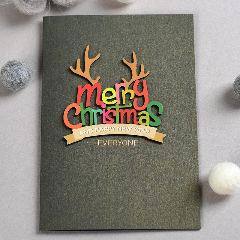 Merry Christmas Wooden Gift Card Garland Greeting Card Elk Antler Holiday Blessings Cards Xmas for Festival Supplies 9 Designs
Merry Christmas Wooden Gift Card Garland Greeting Card Elk Antler Holiday Blessings Cards Xmas for Festival Supplies 9 Designs