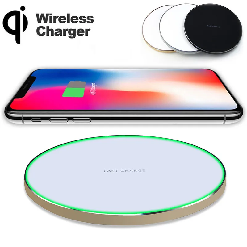 YILIZOMANA Qi Wireless Charger Charging Pad for iPhone 8 8 Plus X Samsung Note 8 Galaxy S8,S8 Plus,S7 S9 S9+
YILIZOMANA Qi Wireless Charger Charging Pad for iPhone 8 8 Plus X Samsung Note 8 Galaxy S8,S8 Plus,S7 S9 S9+