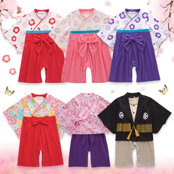 Japanese Kimono Baby Girl Cotton Funny Clothes Kids Boy Rompers Newborn Infant Clothing Set Children Overalls Halloween Costumes
Japanese Kimono Baby Girl Cotton Funny Clothes Kids Boy Rompers Newborn Infant Clothing Set Children Overalls Halloween Costumes