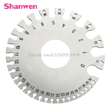 Round AWG SWG Wire Thickness Measurer Tester Ruler Gauge Diameter Metal Tool G08 Whosale&DropShip
Round AWG SWG Wire Thickness Measurer Tester Ruler Gauge Diameter Metal Tool G08 Whosale&DropShip
