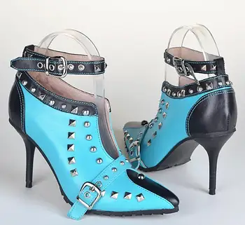 Rousmery Fashion Stud Buckles Women Deep V Ankle Boots Ankle Buckles Ladies High Heel Boots Spring Hot Dress Shoes Stiletto Boot
Rousmery Fashion Stud Buckles Women Deep V Ankle Boots Ankle Buckles Ladies High Heel Boots Spring Hot Dress Shoes Stiletto Boot