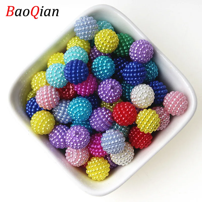 100pcs 10mm Mixed Color Bayberry Beads Acrylic Imitation Pearl Beads Fit Europe Beads For Jewelry making DIY Bracelet
100pcs 10mm Mixed Color Bayberry Beads Acrylic Imitation Pearl Beads Fit Europe Beads For Jewelry making DIY Bracelet
