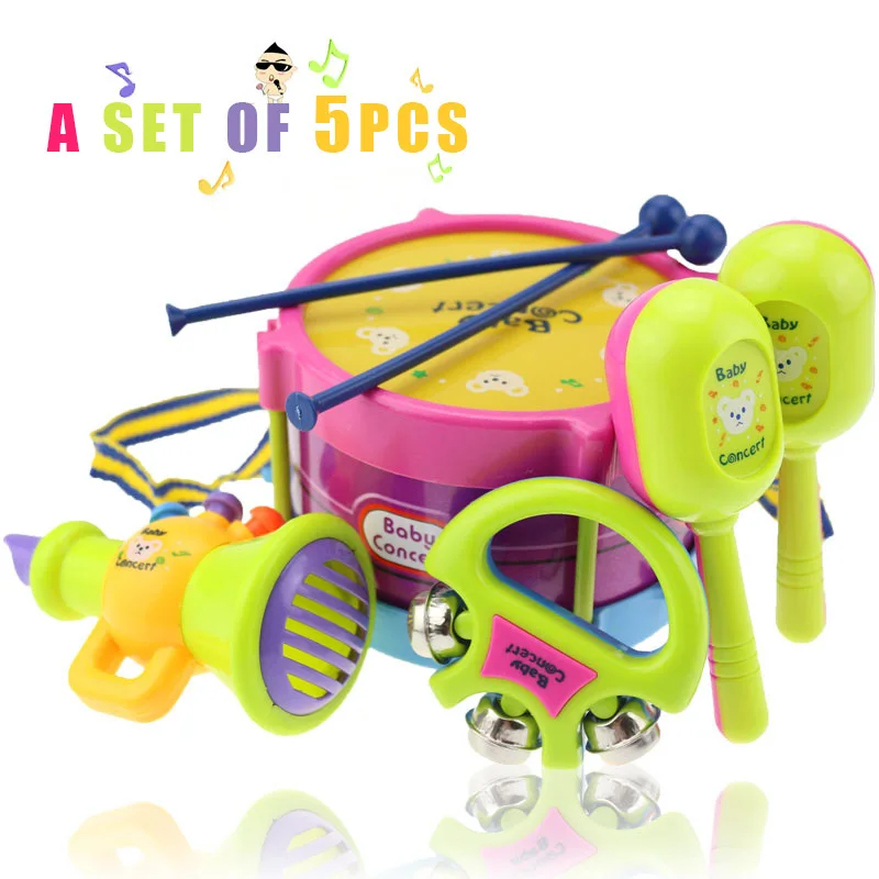 0-3 Years old baby toys 5pcs hand drum beat rattles educational kids toys children rattle for newborn baby
0-3 Years old baby toys 5pcs hand drum beat rattles educational kids toys children rattle for newborn baby