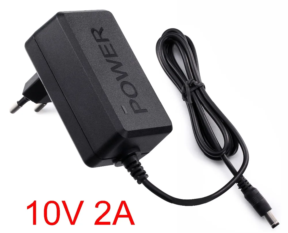 1PCS 10V2A New AC 100V-240V Converter Adapter DC 10V 2A 2000mA Power Supply EU Plug DC 5.5mm x 2.1-2.5mm
1PCS 10V2A New AC 100V-240V Converter Adapter DC 10V 2A 2000mA Power Supply EU Plug DC 5.5mm x 2.1-2.5mm