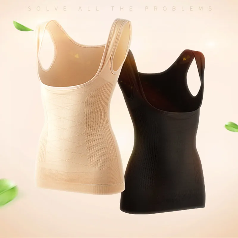 Women Seamless Sleeveless U Shape Shapers Shapewear Modeling Girdle Slim Shapers Tops Waist Trainer Waist Cincher Bodyshaper
Women Seamless Sleeveless U Shape Shapers Shapewear Modeling Girdle Slim Shapers Tops Waist Trainer Waist Cincher Bodyshaper