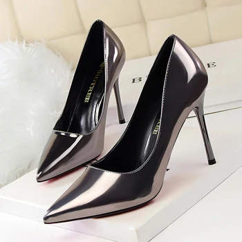 BIGTREE elegant work office pumps shoes women black white red sexy high heels zapatos de mujer stiletto shallow slip-on ayakkabi
BIGTREE elegant work office pumps shoes women black white red sexy high heels zapatos de mujer stiletto shallow slip-on ayakkabi