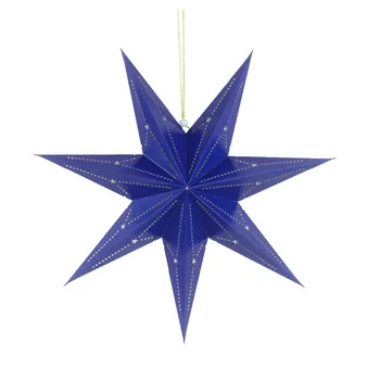 2020 New Blue Cut-out Paper Star Lantern Hanging Decoration for Christmas Wedding Home Holiday Showers Decors
2020 New Blue Cut-out Paper Star Lantern Hanging Decoration for Christmas Wedding Home Holiday Showers Decors