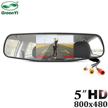 GreenYi 5inch LCD HD 800*480 Car Mirror Monitor Universal 2 Video Input Color Parking Monitor Video Play
GreenYi 5inch LCD HD 800*480 Car Mirror Monitor Universal 2 Video Input Color Parking Monitor Video Play