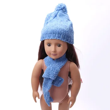 Doll handmade baby winter blue wool hat scarf toy accessories fit 18 inch Girl doll and 43 cm baby doll c182
Doll handmade baby winter blue wool hat scarf toy accessories fit 18 inch Girl doll and 43 cm baby doll c182