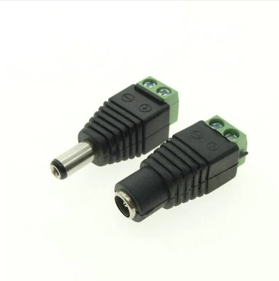 100 x Male + 100 x Female 2.1x5.5mm DC Power Cable Jack Adapter Connector Plug Led Strip CCTV Camera Use 12V
100 x Male + 100 x Female 2.1x5.5mm DC Power Cable Jack Adapter Connector Plug Led Strip CCTV Camera Use 12V