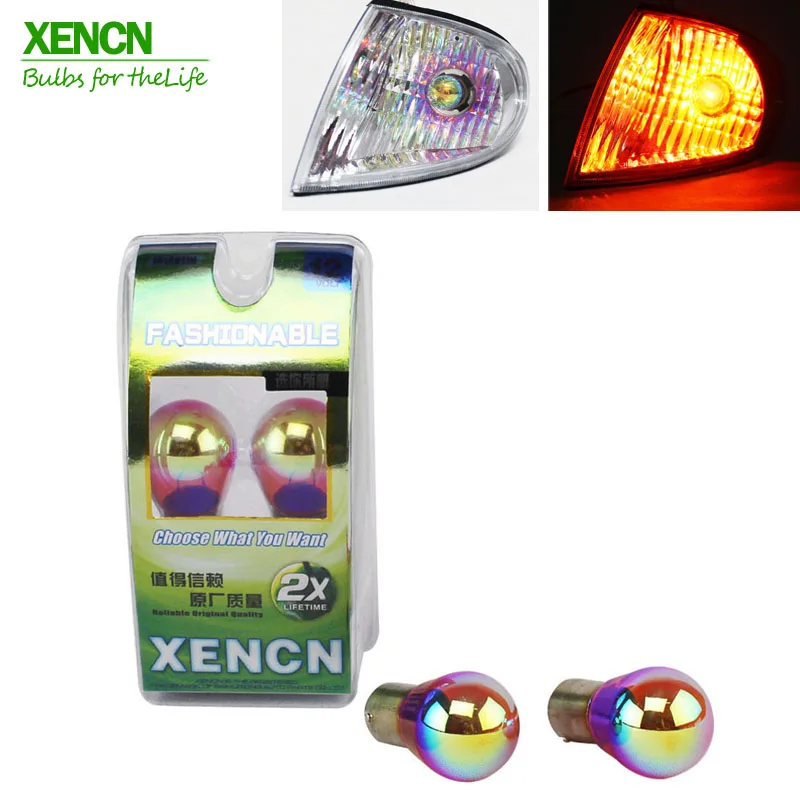 XENCN S25 PY21W BAU15s 12V 21W Super Rainbow Series Front indicators, Reversing lights, Rear fog lights, Rear indicators New 2X
XENCN S25 PY21W BAU15s 12V 21W Super Rainbow Series Front indicators, Reversing lights, Rear fog lights, Rear indicators New 2X