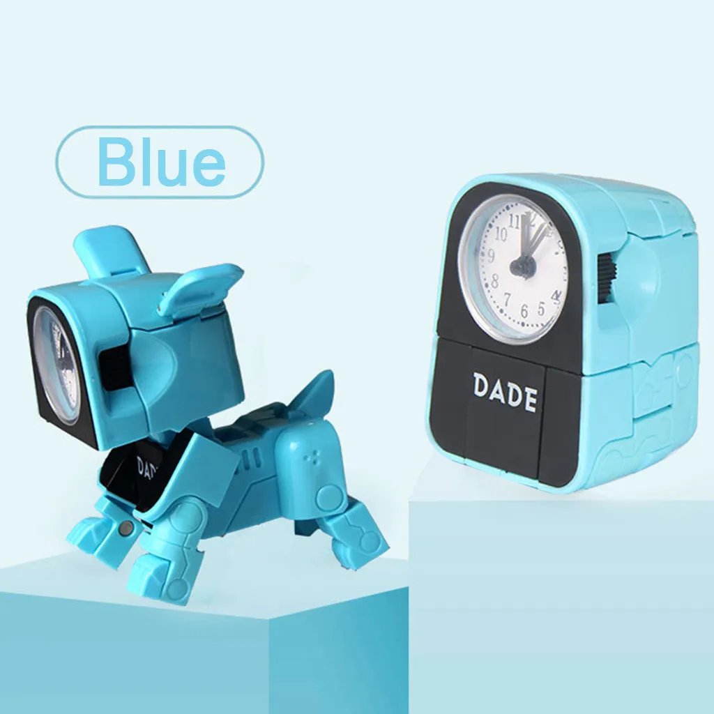 Small Deformation Clock Toys Dog Mini Alarm Electronic Machine Student Alarm Lovely Children's Cartoon Metal Alarm Clock#007
Small Deformation Clock Toys Dog Mini Alarm Electronic Machine Student Alarm Lovely Children's Cartoon Metal Alarm Clock#007