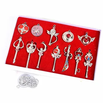 New Sailor Moon Cosplay Necklace Bag accessories Weapon Props Moon Magic Wand Stick Accessories
New Sailor Moon Cosplay Necklace Bag accessories Weapon Props Moon Magic Wand Stick Accessories